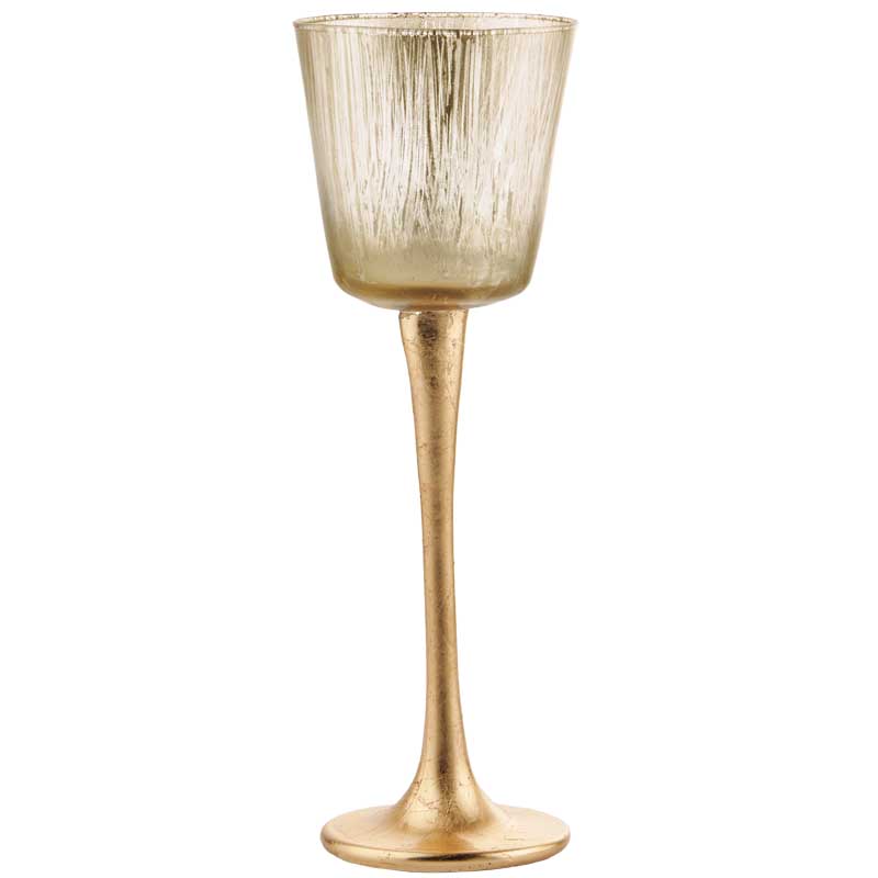 CALICE C/STELO D115 H.26 6PZ TUIA ORO