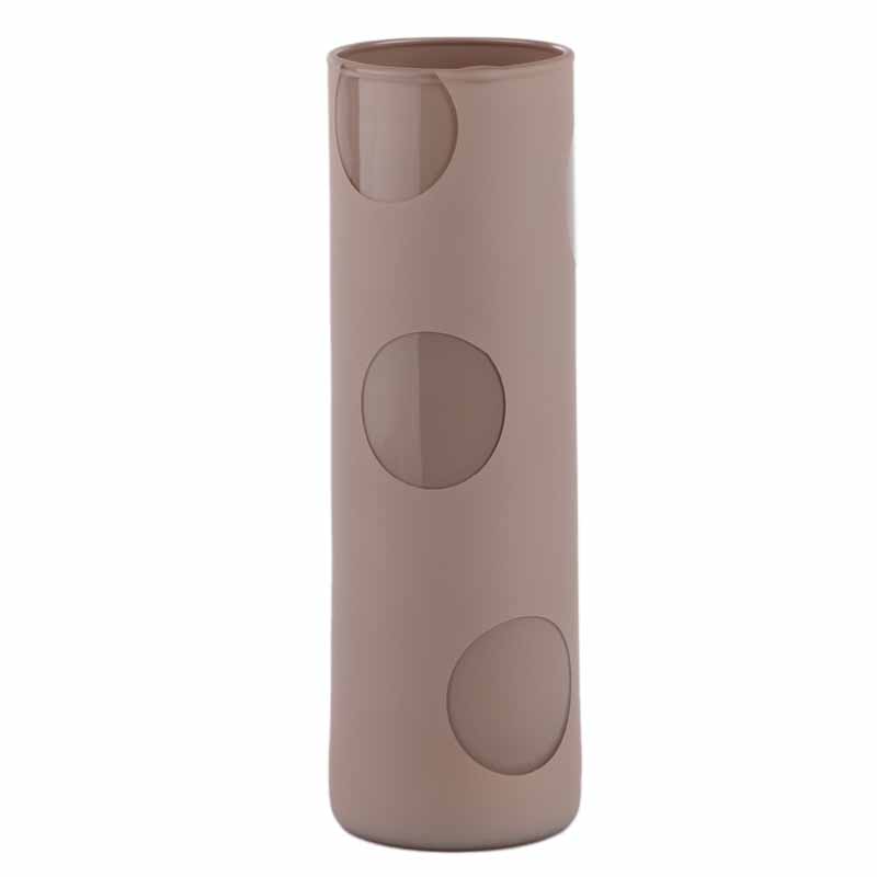 CILINDRO H30 D8CM. POIS LUC. ECRU
