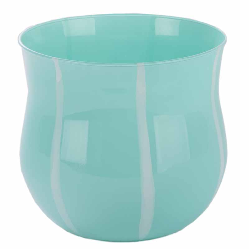 PORTACAND.MEDIO H15 D16CM. TIFFANY E BIANCO