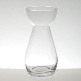 HYACINTH VASE H17 D7CM. CLEAR