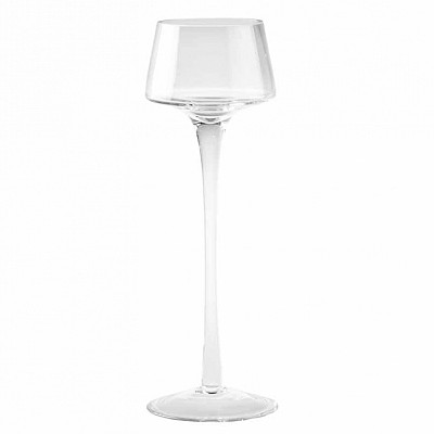 COPPA PIRAMIDALE C/STELO D6 H20CM.