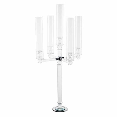 CANDELIERE 5 FIAMME D46 H96CM.