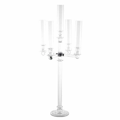 CANDELIERE 5 FIAMME D43 H106CM.