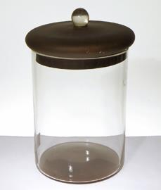CILINDRO C/COP. H20 D15CM. MARRONE