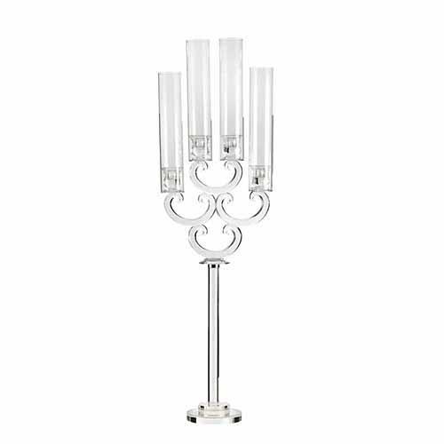 CANDELIERE 4 FIAMME D.30 H.96CM.