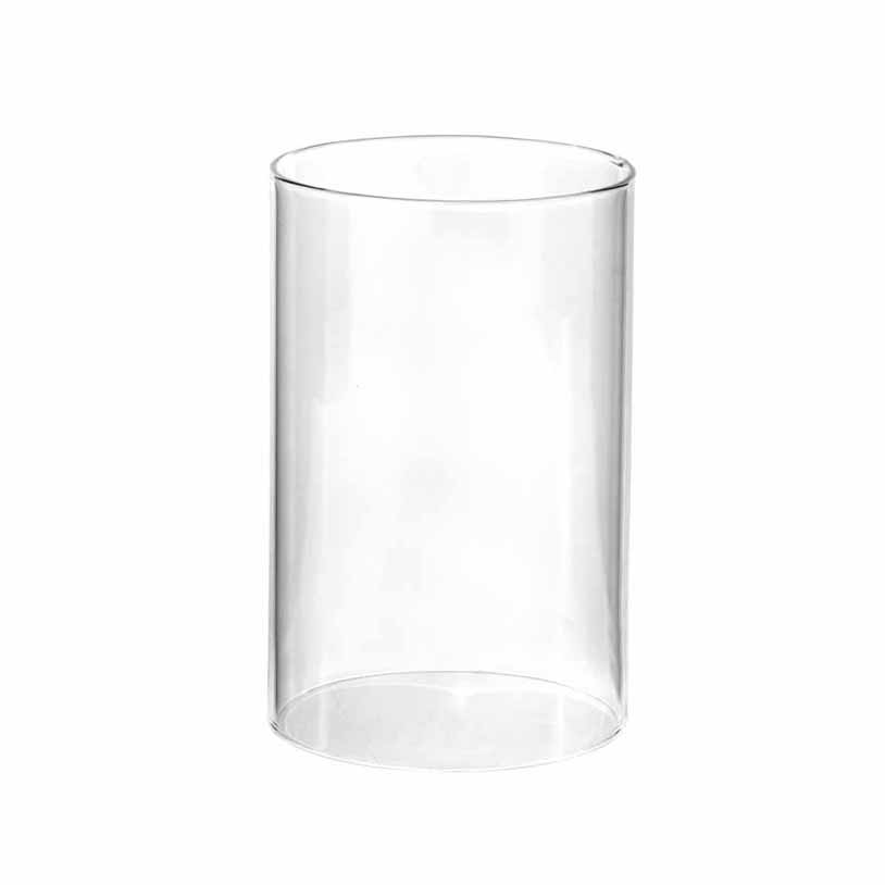CILINDRO PARAFIAMME VETRO D12 H15CM.