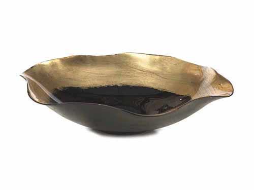 PIATTO SERENITY D.40CM. NERO