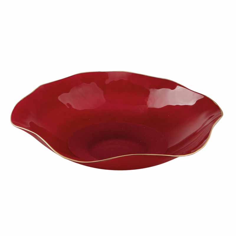 CENTROTAVOLA BORMIO D40CM. BORDEAUX