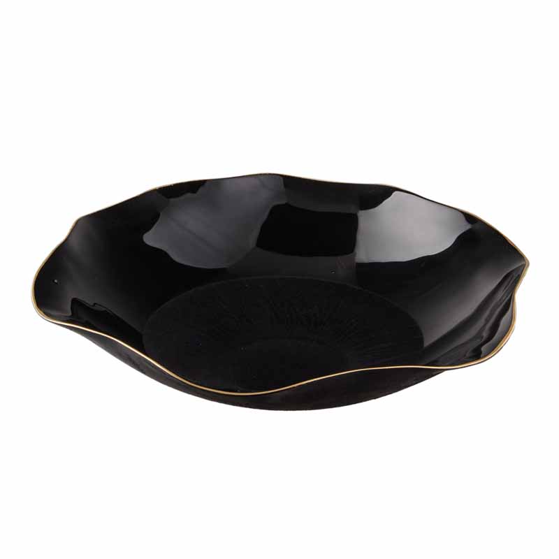 CENTROTAVOLA BORMIO D40CM. NERO