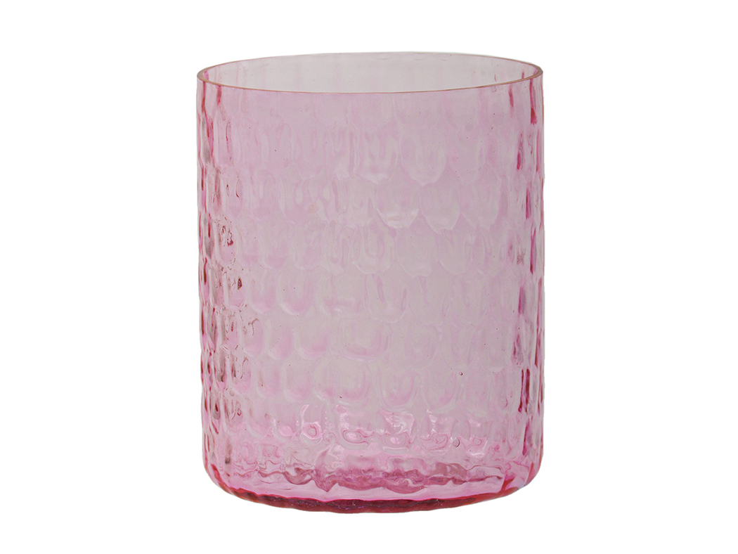 BICCHIERE COLOR H14 D11CM. ROSA