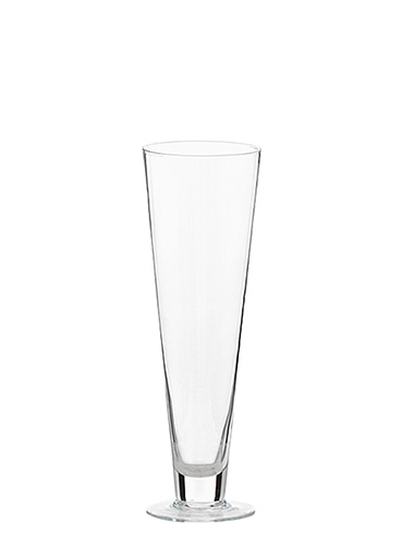 VASO CONO CON PIEDE D10,8 H40CM.