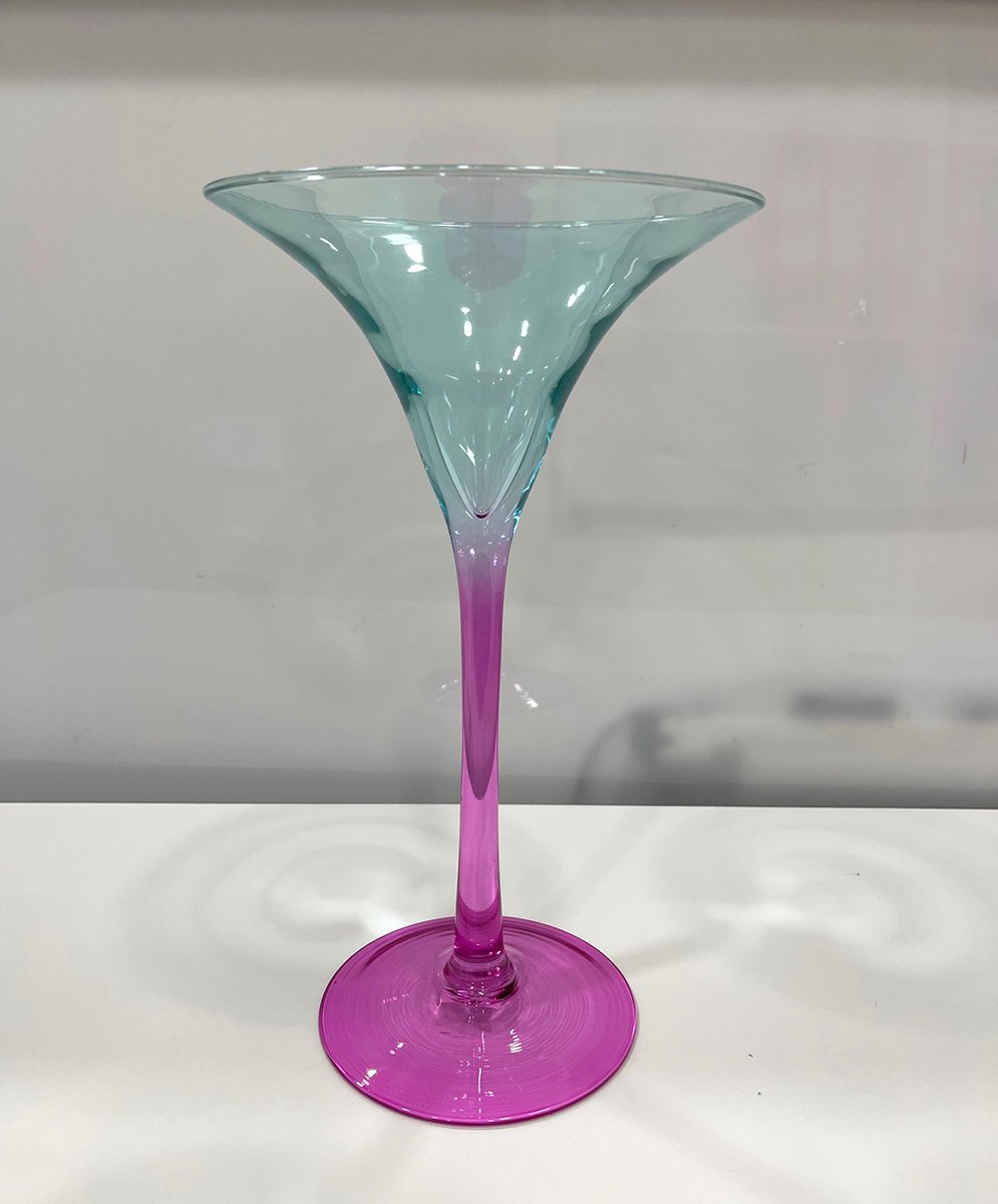 VASO MARTINI D17 H30CM. FUCSIA /ACQUAM.