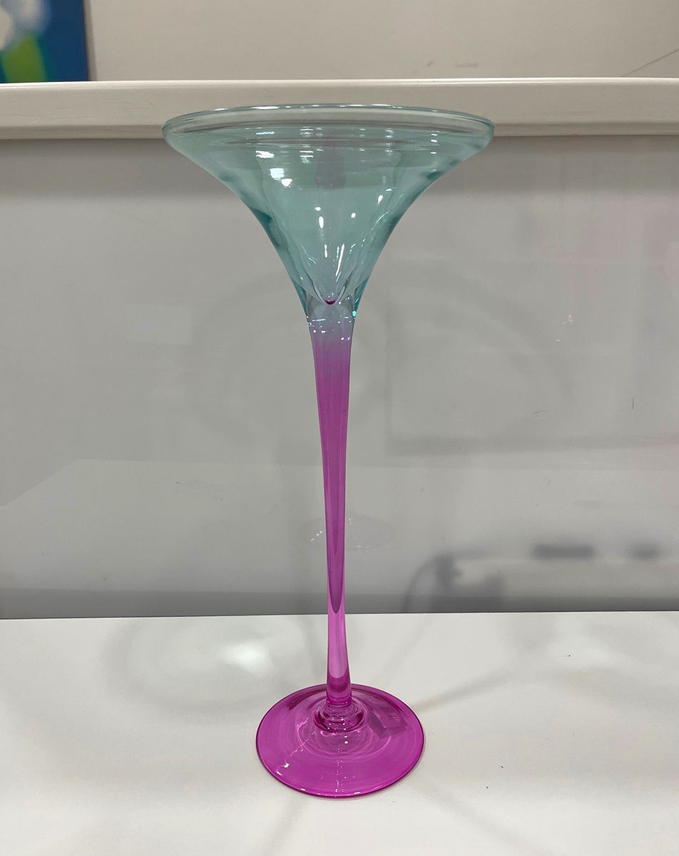 VASO MARTINI D17 H40CM.FUCSIA /ACQUAM.