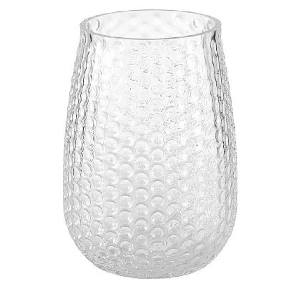 VASO OVALE DIAMOND D14 H19 TRASP.