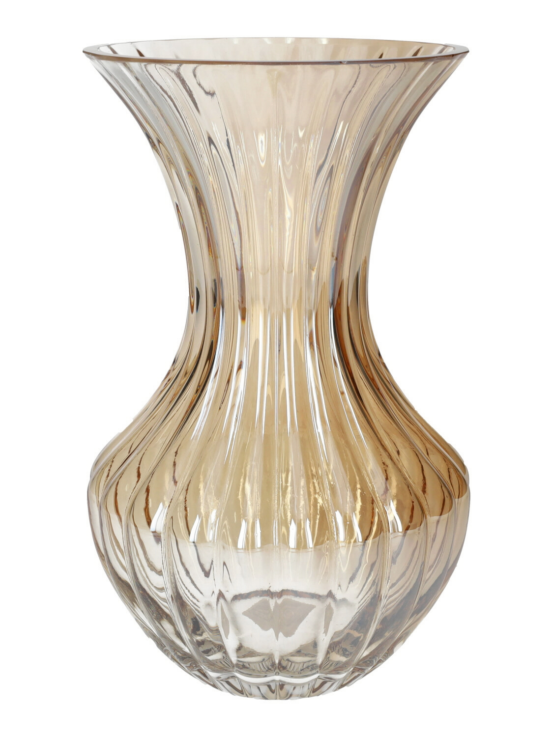 VASO ZELUNE D15/16 H25CM. BEIGE