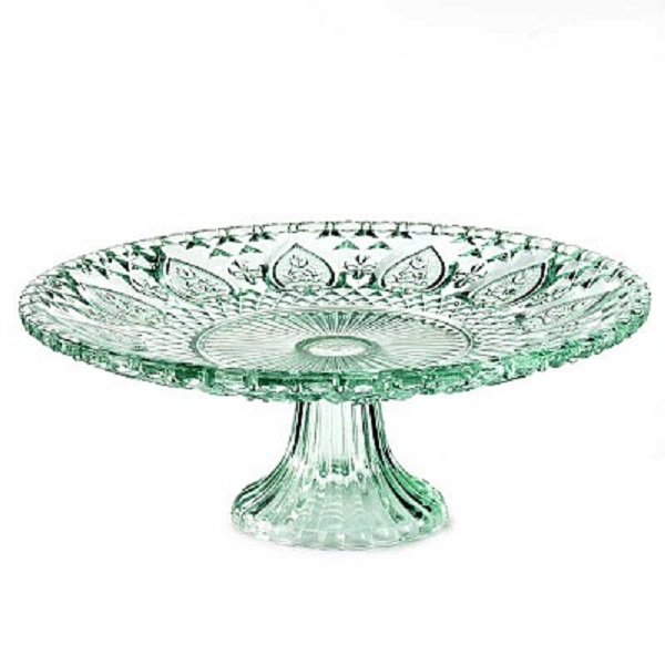 ALZATA PIATTO VETRO D15 H10CM. TIFFANY