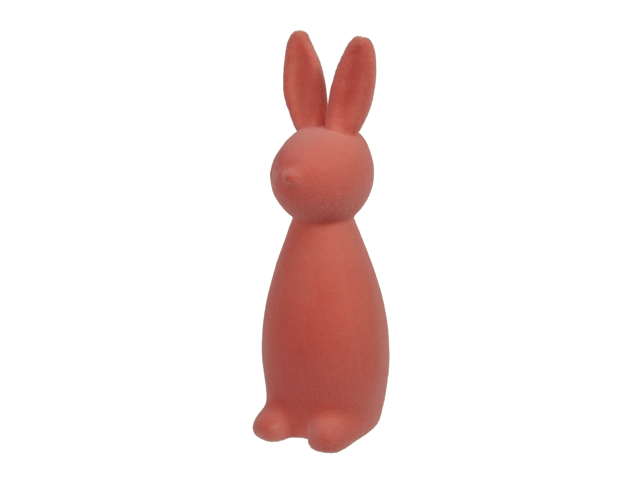 CONIGLIO FLOCK H46CM. ARANCIO CH.