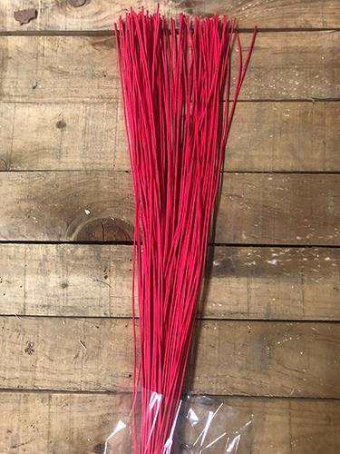 MIDOLLINO 125GR. 2MM. L80CM. ROSSO