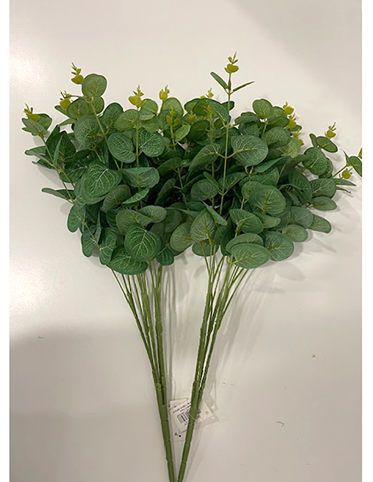 EUCALYPTUS BUSH 50CM. 2PZ. FROSTED