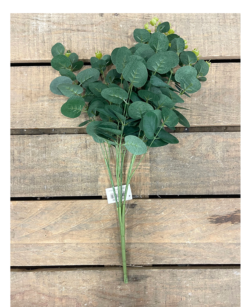 EUCALYPTUS BUSH 50CM. 2PZ. VERDE
