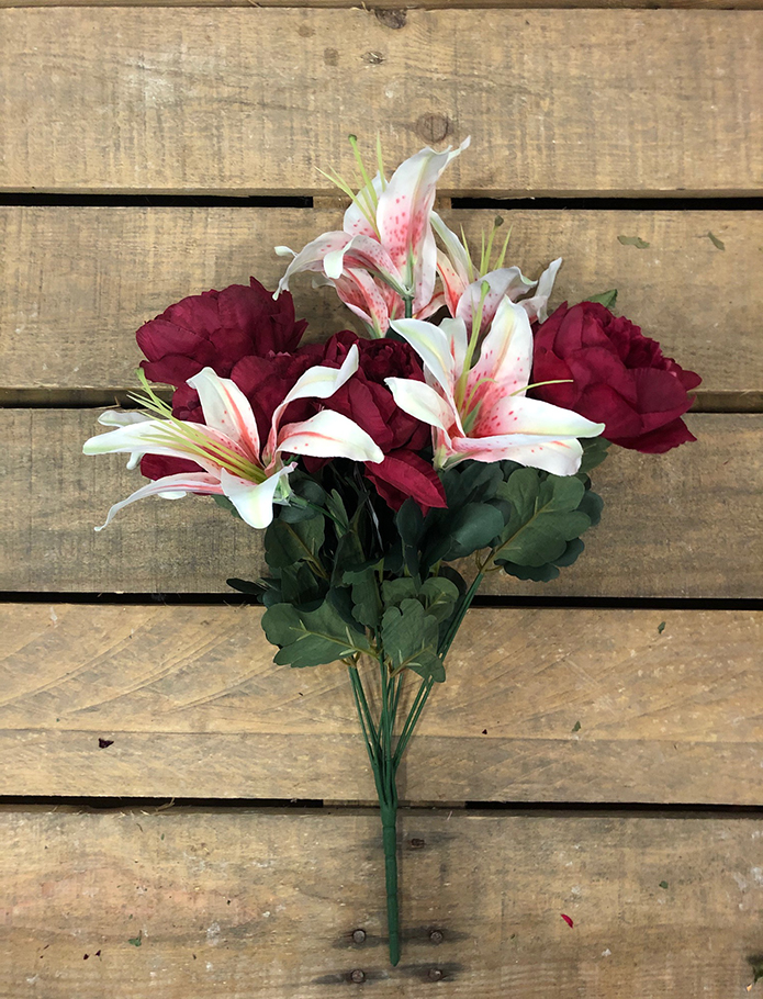 BUSH LILIUM E PEONIA X12 BTY