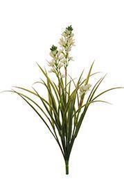 IXIA BUSH 9FOGLIE 3FIORI 48CM. 2PZ. BIANCO