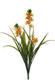 IXIA BUSH 9FOGLIE 3FIORI 48CM. 2PZ. ARANCIO