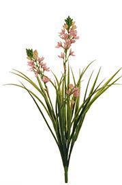 IXIA BUSH 9FOGLIE 3FIORI 48CM. 2PZ. ROSA