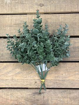 EUCALYPTUS BUSH X5 33CM. 3PZ. VERDE