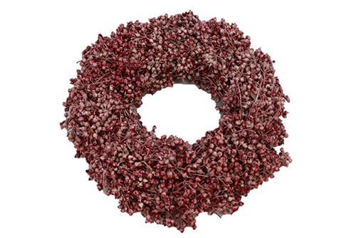 CORONCINA EXOTICA WAX D23CM. ROSSO