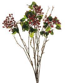 BERRY BUSH 55CM. RED/BURG