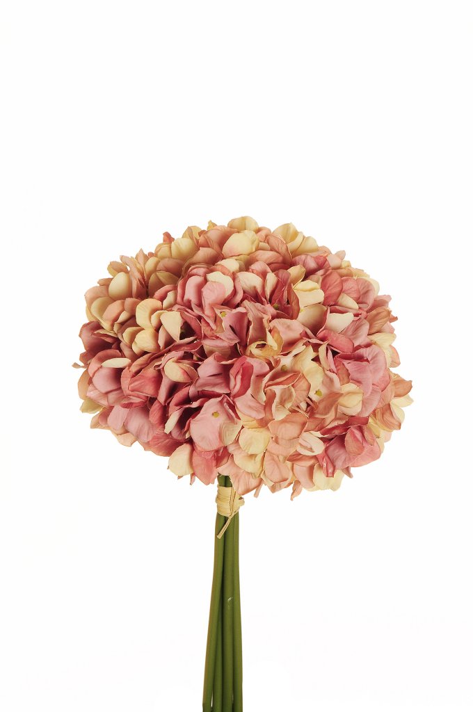 HYDRANGEA JULIET BUNDLE 4STELI 35CM. MAUVE