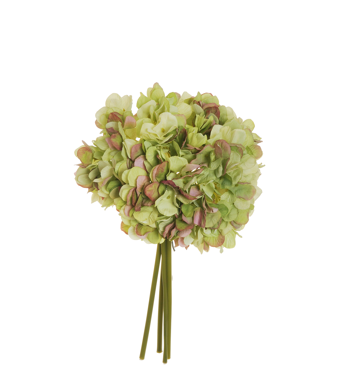 HYDRANGEA JULIET BUNDLE 4STELI 35CM. GREEN P