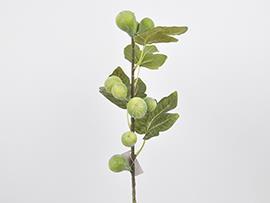RAMO DI FICO C/FRUTTI 68CM. VERDE