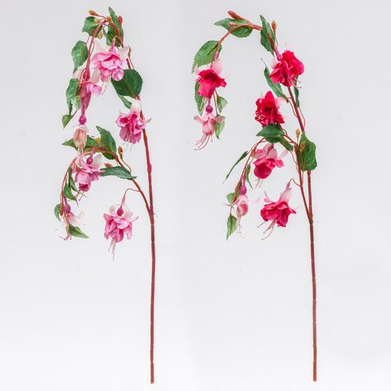 FUCHSIA SPRAY 79CM. PINK
