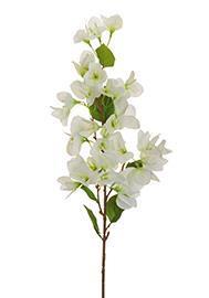 BOUGANVILLEA SPRAY 39FLWRS 79CM.WHITE