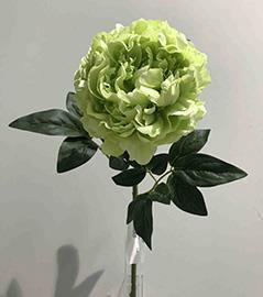 PEONY SPRAY 70CM. LT GREEN