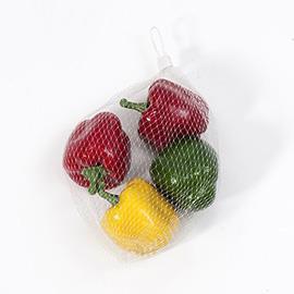 PEPERONE TONDO 9CM. 4PZ.ASS. IN POLYBAG
