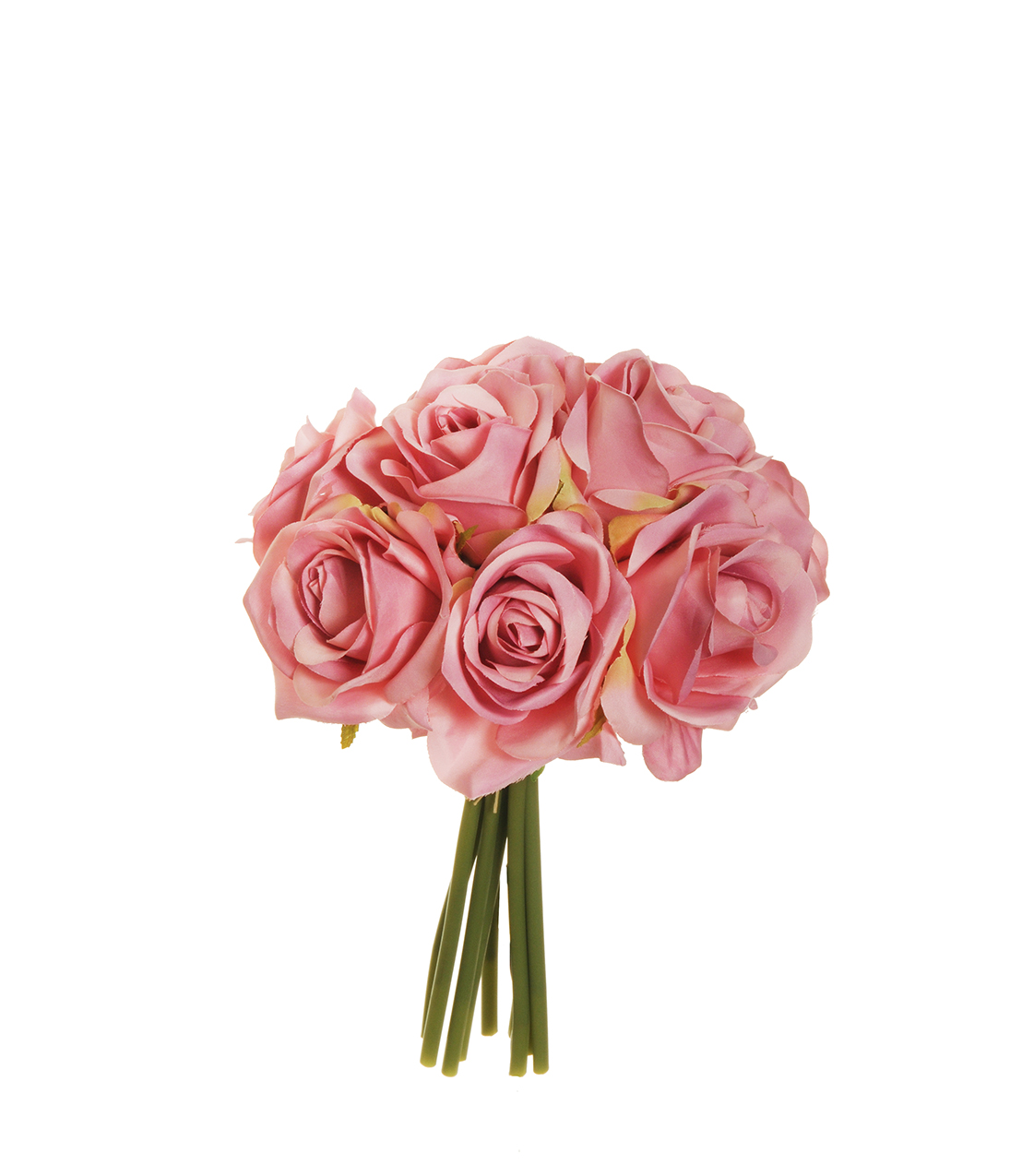 ROSE BRIDAL BUNDLE X9 D7,5 25CM. MAUVE