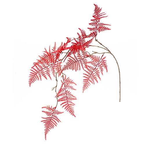 ASPARAGUS HANGING SPRAY 88CM. ROSSO