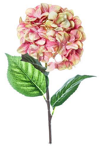 HYDRANGEA LUSSO 87CM. MAUVE-FUXIA