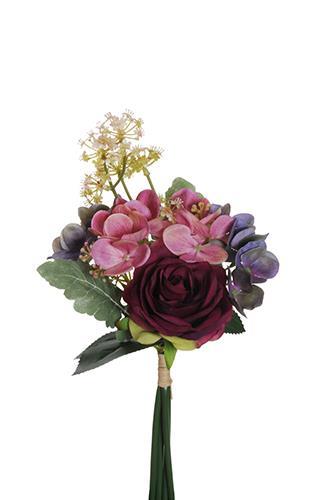ROSE HYDR.PL.FILLER 37CM. PINK GREEN