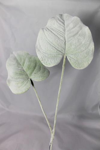 FOGLIA ANTHURIUM X2 CM.70 4PZ. FLOCCATO