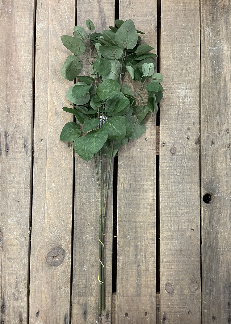 EUCALIPTUS SPRAY X3 95CM. 2PZ VERDE