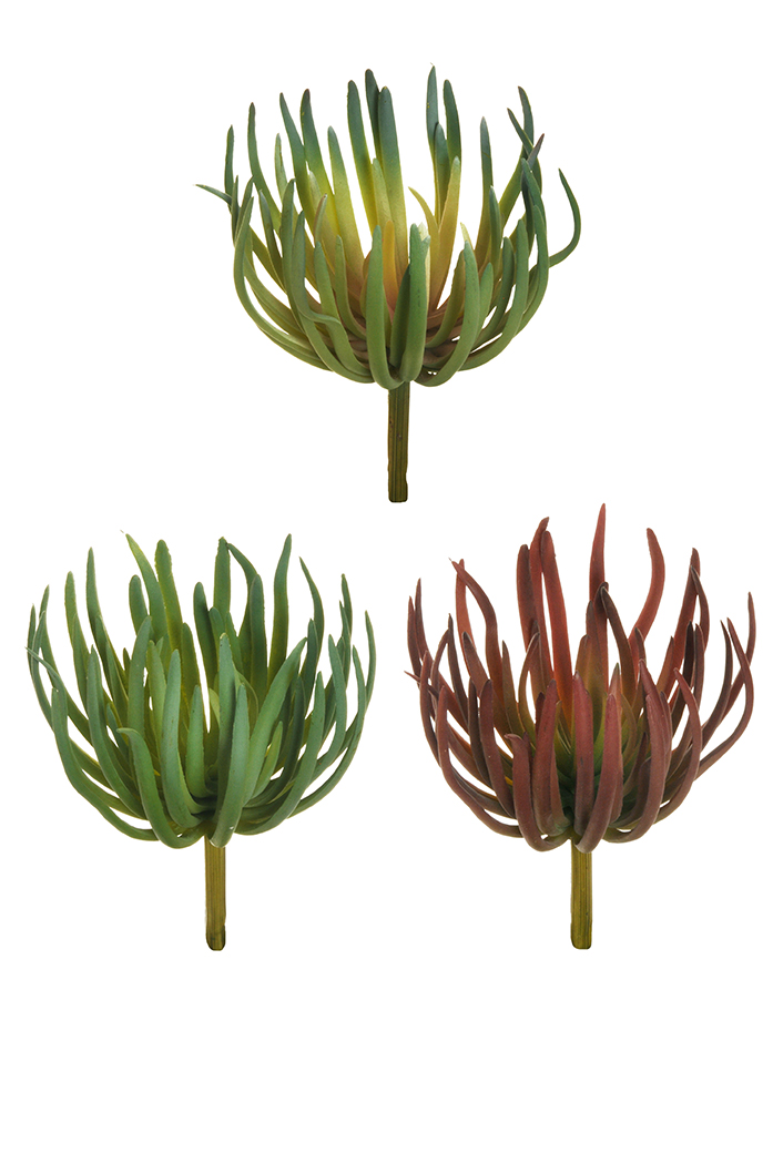 RUBBER SEA ANEMONE D15 H19,5CM. 3PZ.ASS.
