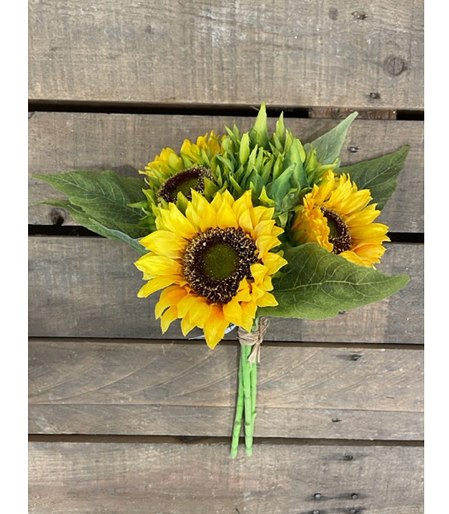 SUNFLOWERS BUNDLE X6 40CM. GIALLO