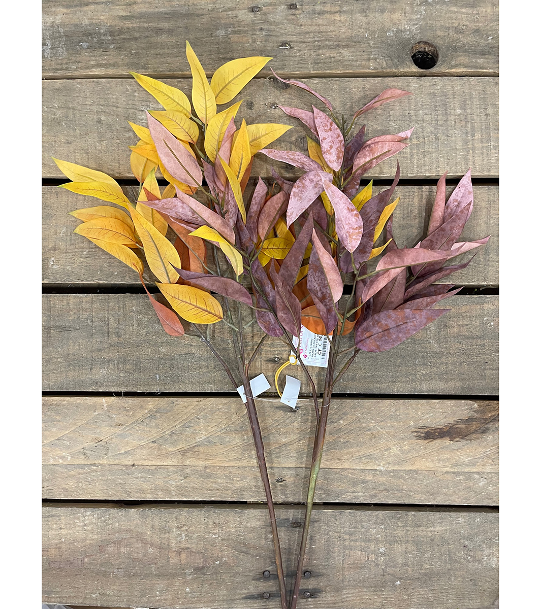 RAMO DI EUCALYPTUS 84CM. 2PZ.COL.ASS