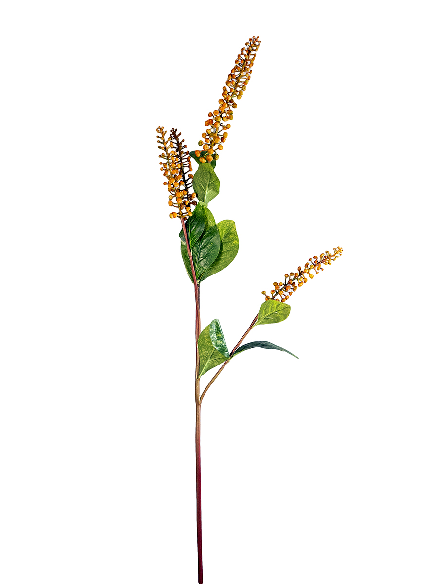 PHYTOLACCA SPRAY 100CM. 2PZ. ARANCIO