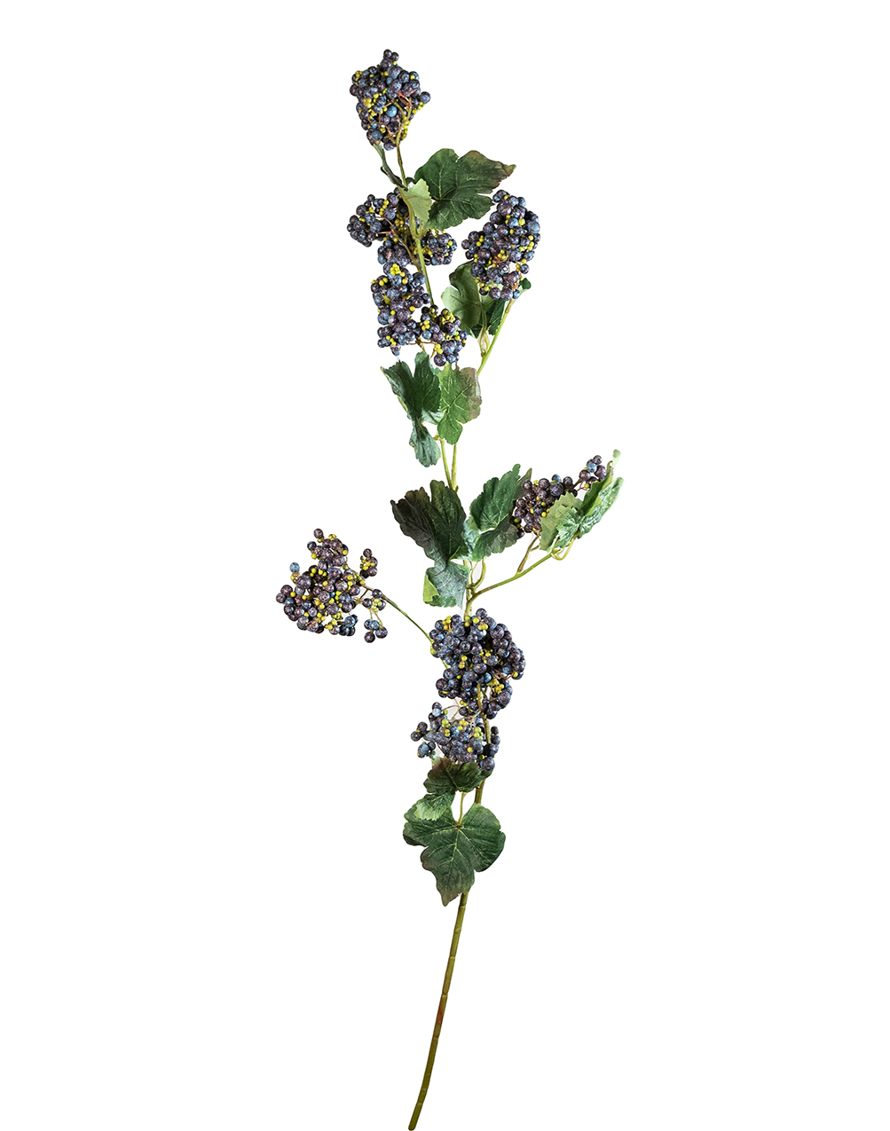 FESTONE BACCHE C/FOGLIE 110CM. BLU