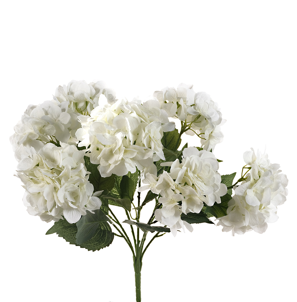 HYDRANGEA BUSH X7FIORI 56CM. BIANCO
